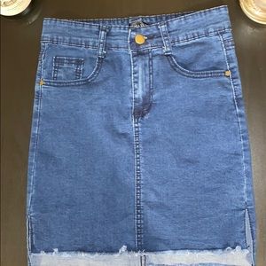 Jean Skirt